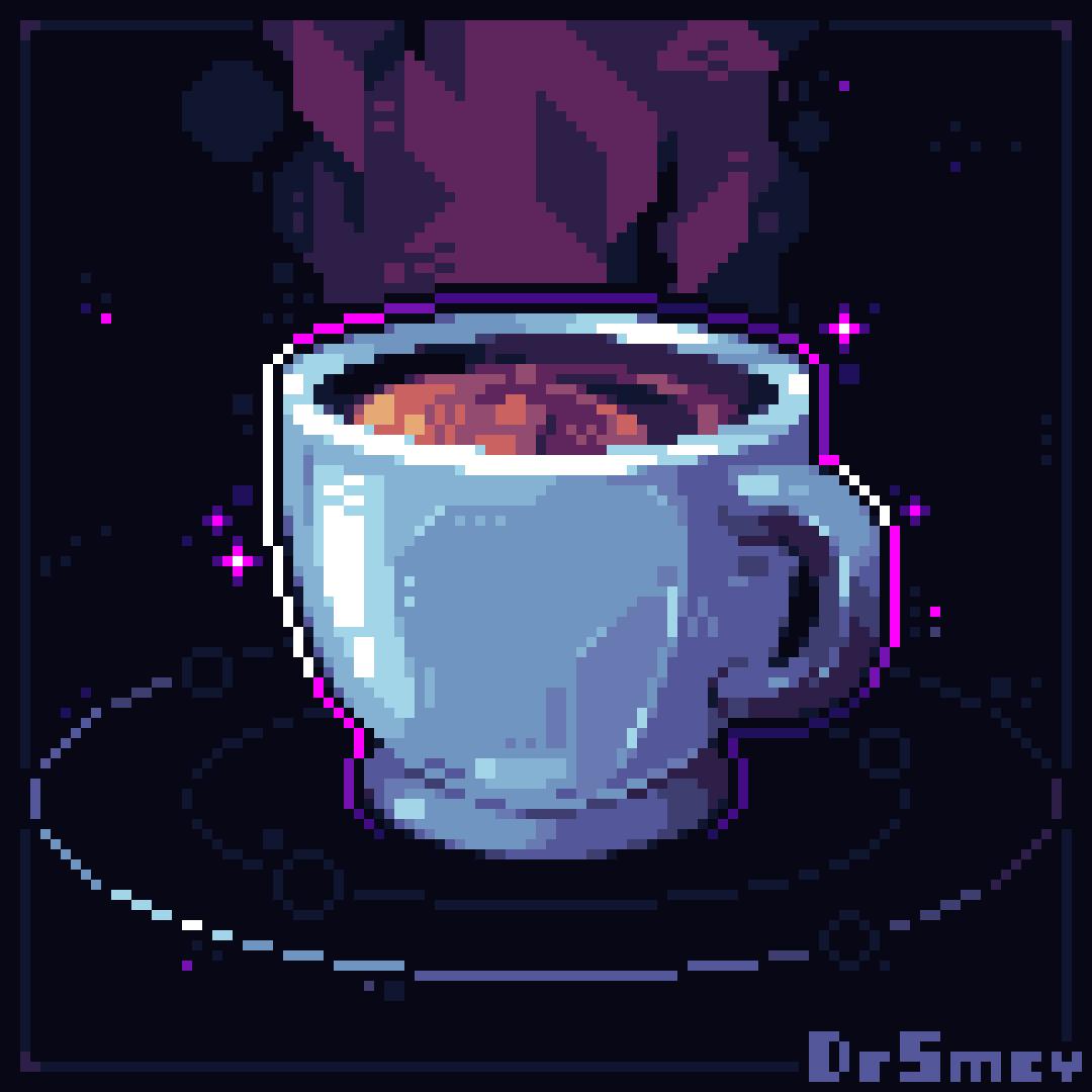dr_smey's tweet image. #aseprite #pixelart
Cosmic Caffeine