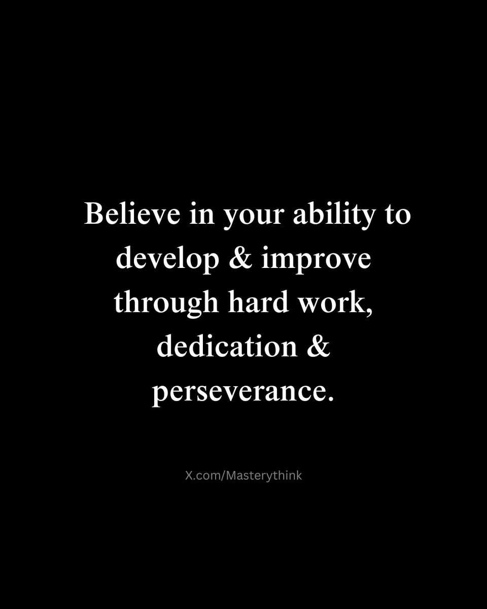 Adopt a growth mindset