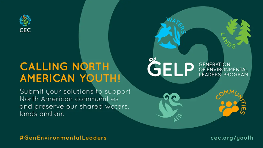 Connect4Climate's tweet photo. Have you heard about @CECweb's Generation of Environmental Leaders Program? 👀

If you're 18-35, based in North America, and full of innovative ideas to preserve our shared water, lands, and air, this opportunity could be for you! 🌎

Submit by Mar. 31: https://t.co/rBnjWp9YTX https://t.co/EdqitQEPbw