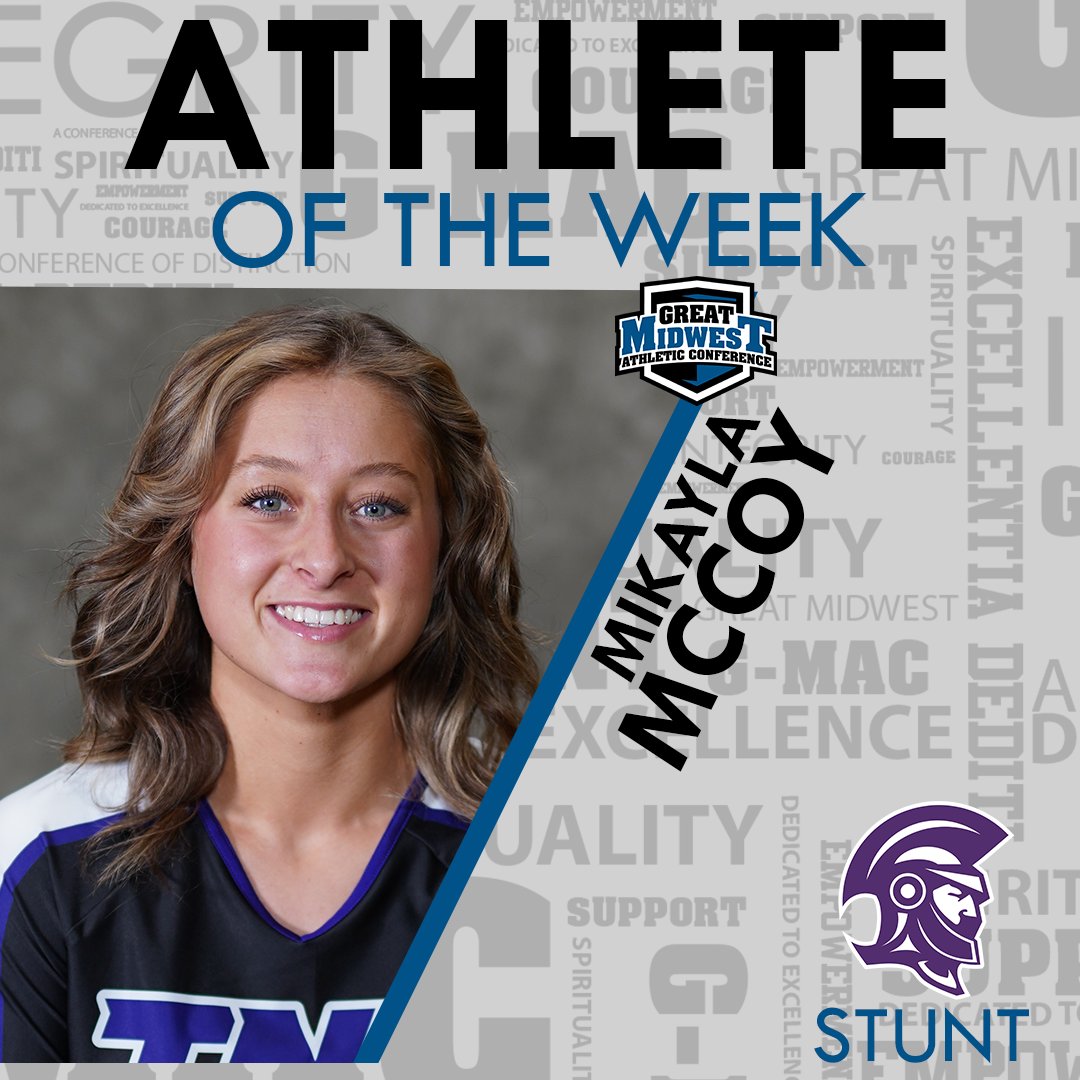 Great Midwest STUNT Athlete of the Week!

#BeGreat | greatmidwestsports.com/news/2024/3/18…