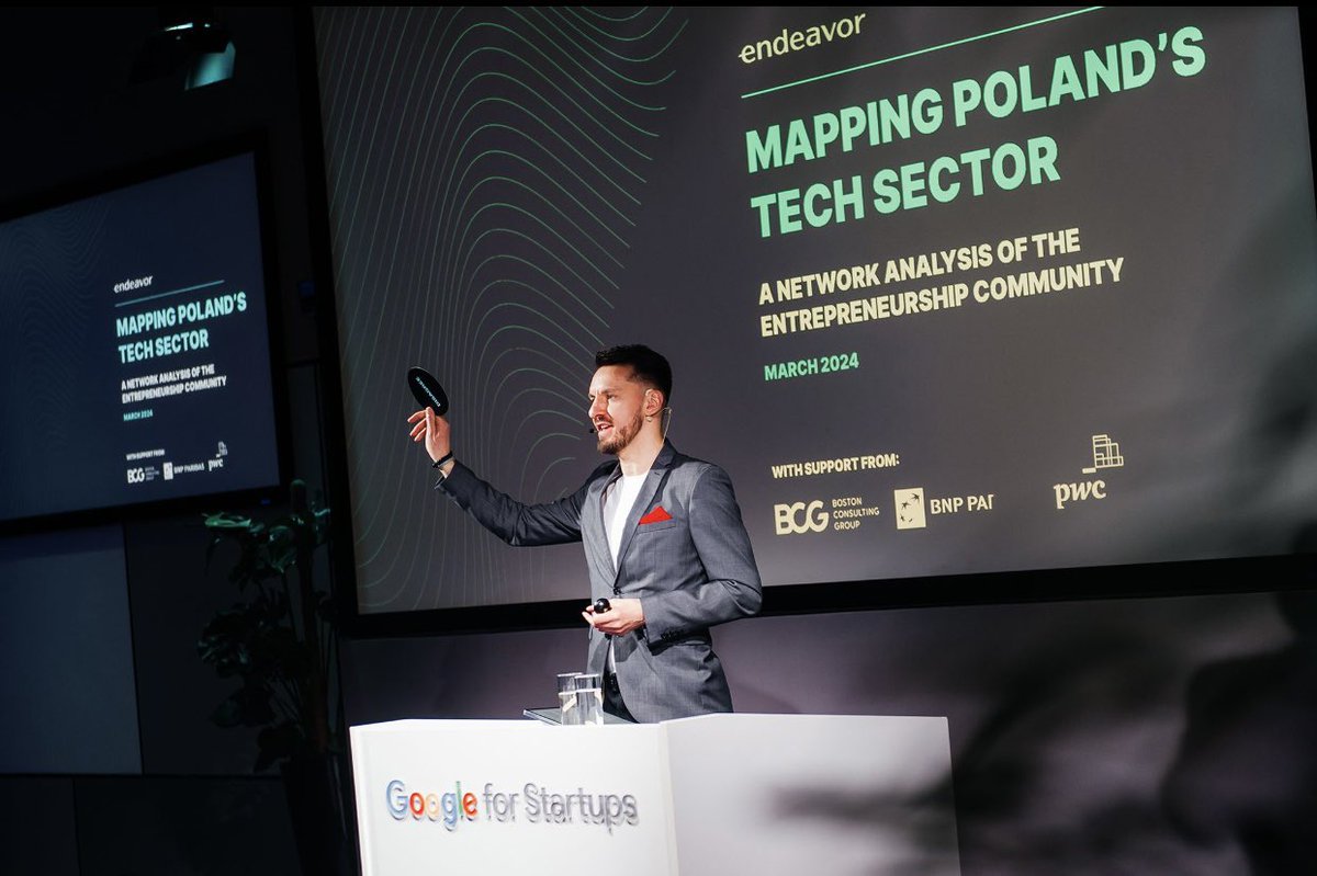 I joined a gathering of Poland’s top founders, VCs, family offices to discuss #poland tech ecosystem. <a href="/endeavor_global/">Endeavor</a> created a first-of-its-kind detailed report on the tech sector here <a href="/EndeavorPol/">Endeavor Poland</a> .. a call to action for investors! endeavor.org/mapping-poland…