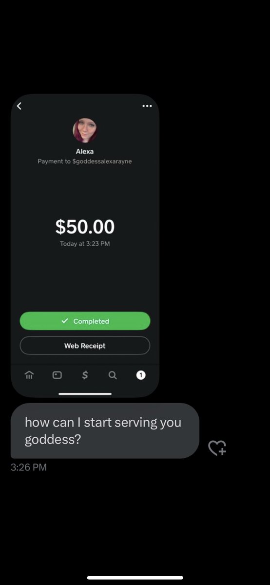 goddessalexar's tweet photo. This is the appropriate way to make a first impression. Double my initial tribute before even receiving a reply, and $550 sent in the first 24 hours without being told. https://t.co/1N3pHv5iXK