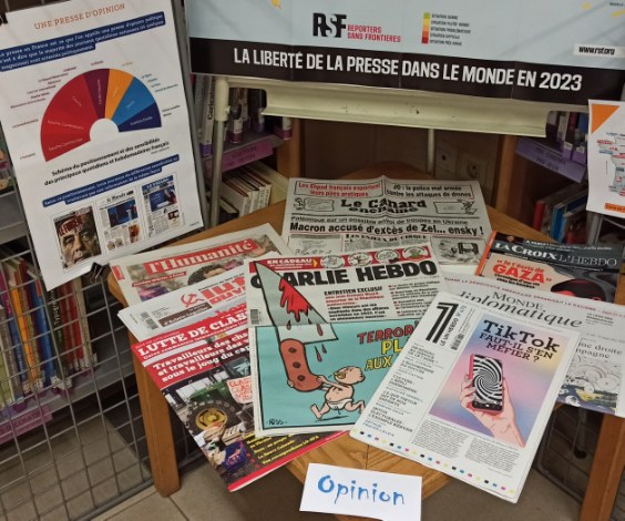 Coup d'envoi pour la #SPME2024 au CDI du <a href="/VaubanLycee/">Lycée Professionnel VAUBAN de Nice</a>  avec le kiosque presse, à consulter du 18 au 28 mars. Venez découvrir la richesse des médias ! #CDI #actualité #education <a href="/clemi_nice/">CLEMI Nice</a>  📖📰 <a href="/evs_de/">Inspection EVS - Académie de Nice</a> <a href="/AcademieNice/">Académie de Nice</a> <a href="/education_gouv/">Ministère Éducation nationale</a>