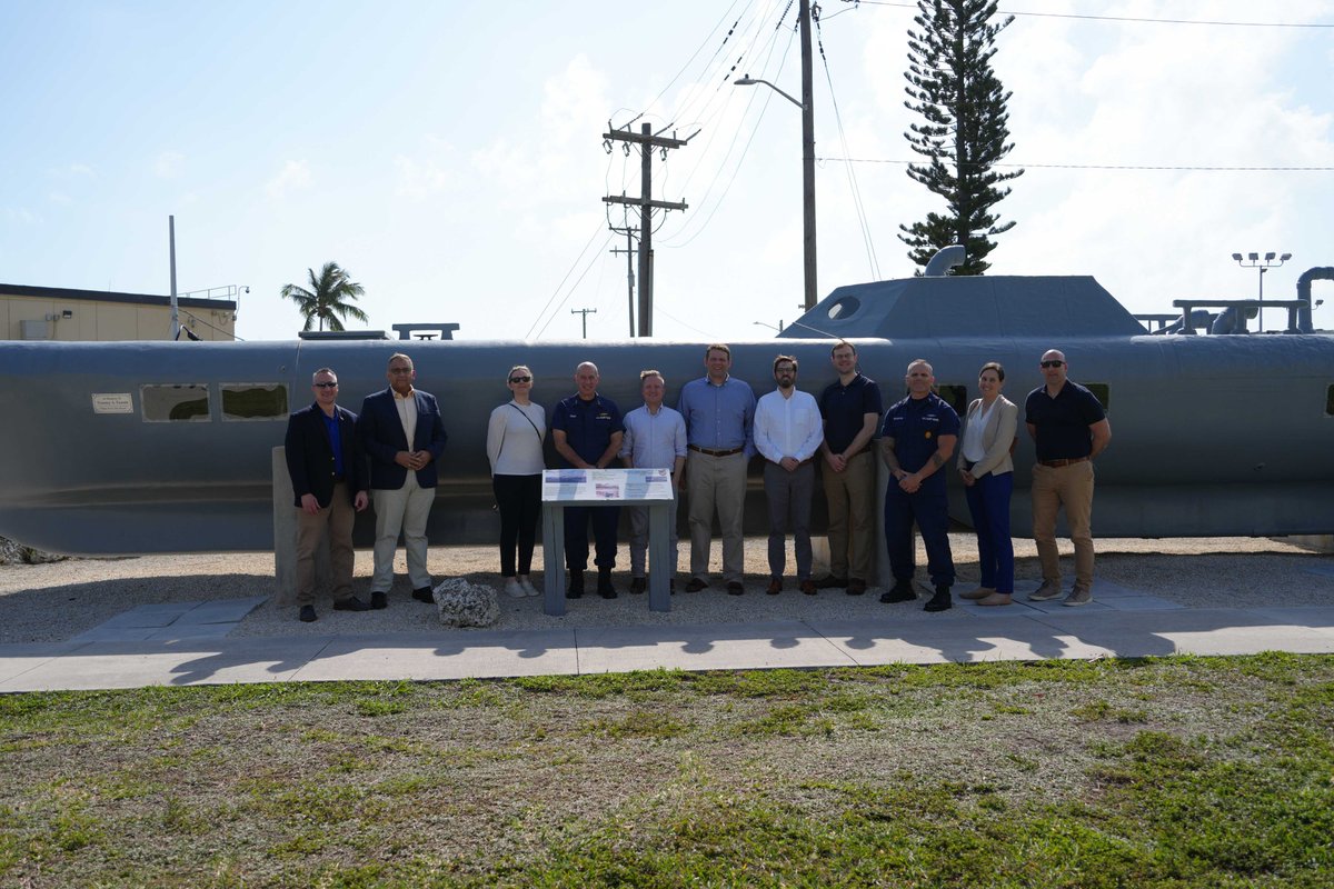 Staff representing @SenMarcoRubio, Sen Sullivan, @ScottforFlorida, @JerryMoran, and @JohnCornyn visited Key West this week to talk about migration interdiction with @USCG Sector Key West and counter drug operations with @jiatfs.