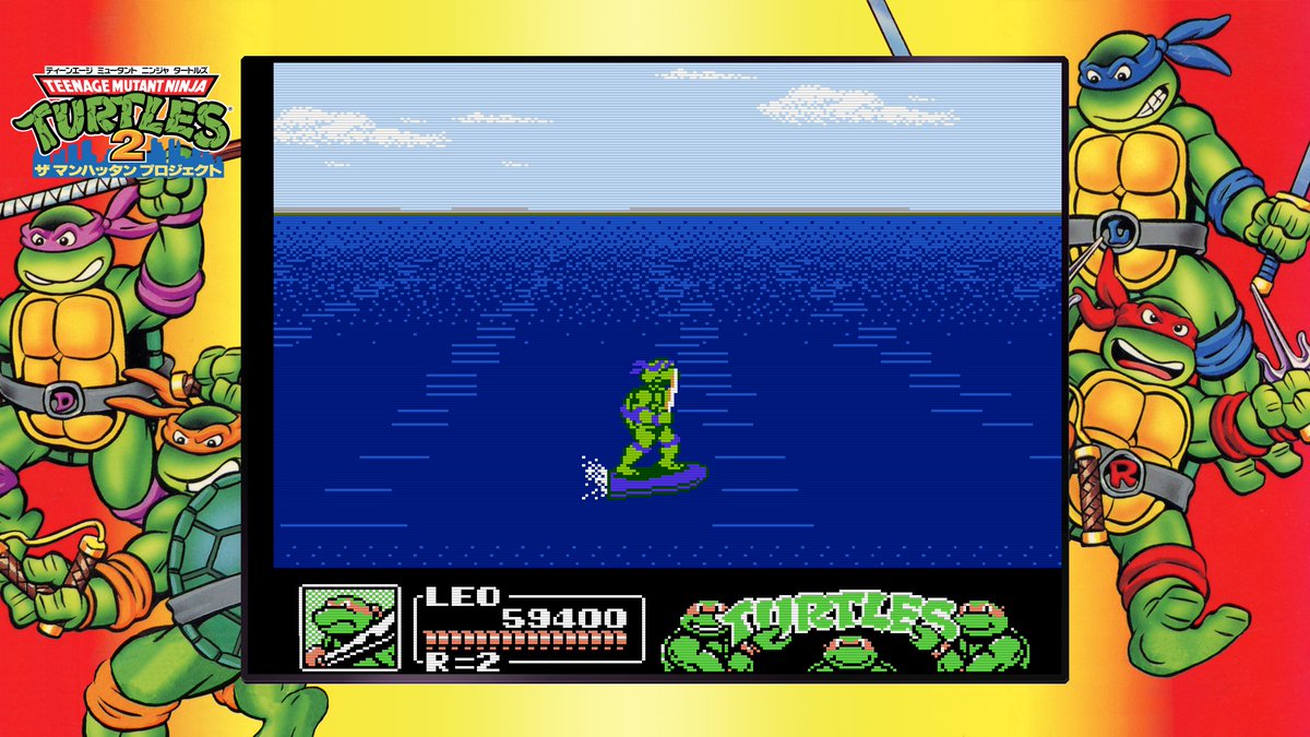 yakiniku_desu's tweet photo. 今遊ぶと、操作が難しい！
昔のタートルズは顔が丸っこくて、かわいいよね
#Tmnt #TheCowabungaCollection https://t.co/KAMT2gUbRI