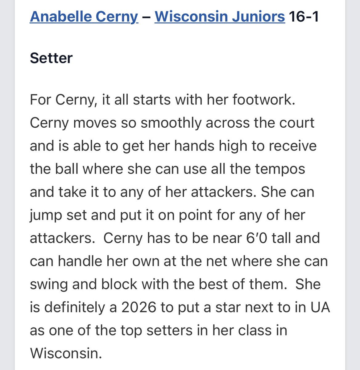 Anabelle Cerny (@cernyanabelle) on Twitter photo Thank you prep dig for the write up from MEQs! <a href="/PrepDigChris/">Chris Fitzgerald</a> <a href="/PrepDigWI/">Prep Dig Wisconsin</a> <a href="/PrepDig/">Prep Dig 🏐</a> Thank you prep dig for the write up from MEQs! <a href="/PrepDigChris/">Chris Fitzgerald</a> <a href="/PrepDigWI/">Prep Dig Wisconsin</a> <a href="/PrepDig/">Prep Dig 🏐</a>