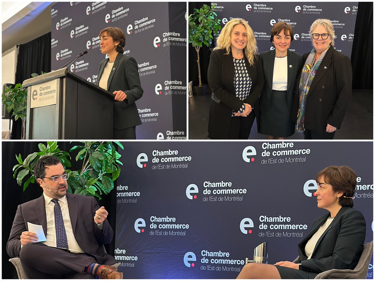 Christine Fréchette (@cfrechette) on Twitter photo Ravie d’avoir eu l’opportunité de m’adresser aux membres de la <a href="/CCEMontreal/">Chambre de commerce de l’Est de Montréal (CCEM)</a>, une organisation que j’ai eu la chance de diriger pendant cinq belles années.
Je tiens à remercier <a href="/JDCharestCCEM/">Charest Jean-Denis</a> président-directeur général de la chambre de commerce, et toute son équipe pour Ravie d’avoir eu l’opportunité de m’adresser aux membres de la <a href="/CCEMontreal/">Chambre de commerce de l’Est de Montréal (CCEM)</a>, une organisation que j’ai eu la chance de diriger pendant cinq belles années.
Je tiens à remercier <a href="/JDCharestCCEM/">Charest Jean-Denis</a> président-directeur général de la chambre de commerce, et toute son équipe pour