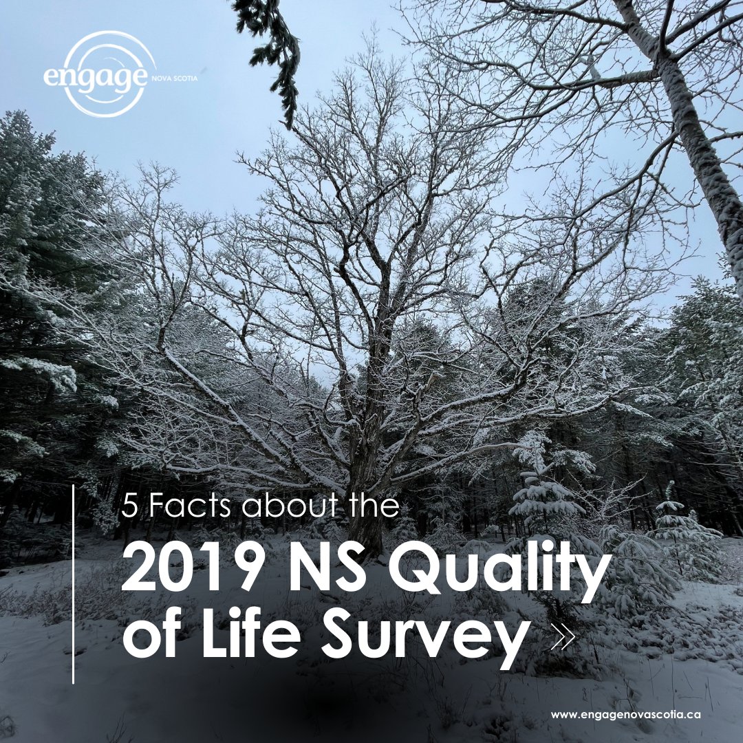 How well do you know the 2019 NS Quality of Life Survey? ✏️ We've shared five facts about the survey on our blog. Here's one of them: Respondents were aged 16 to 102 and from every corner of the province. Read the other four and all the details here: engagenovascotia.ca/engaging-stori…