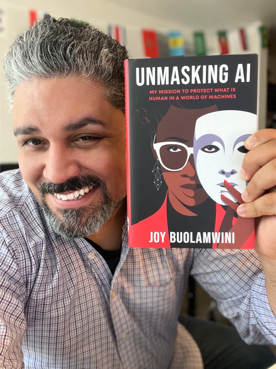 ModAtlas's tweet image. Just received my copy of #UnmaskingAI by the brilliant #DrJoyBuolamwini , and I'm beyond thrilled to dive into its pages! 📚 Joy's groundbreaking work in advocating for ethical AI has been an inspiration for me, my development of Justice A.I. #justiceai