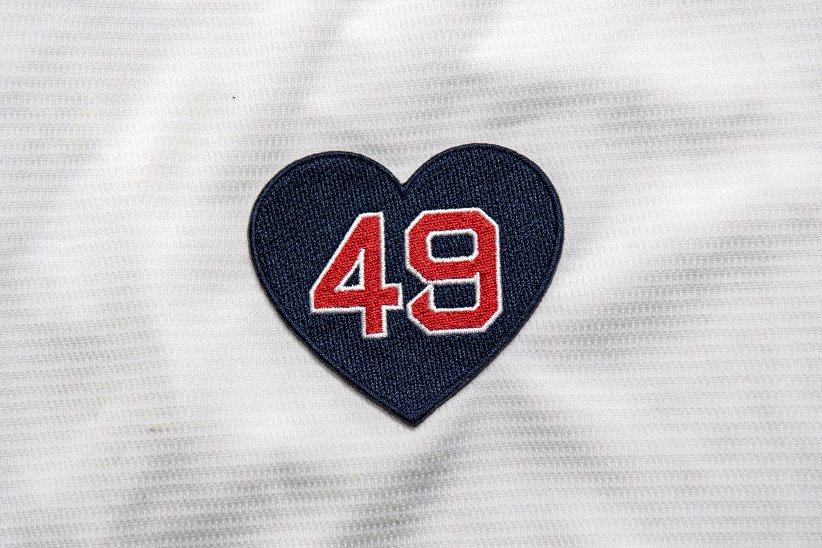 The Sox also announce the players and coaches will wear this patch in honor of Wakefield all season.