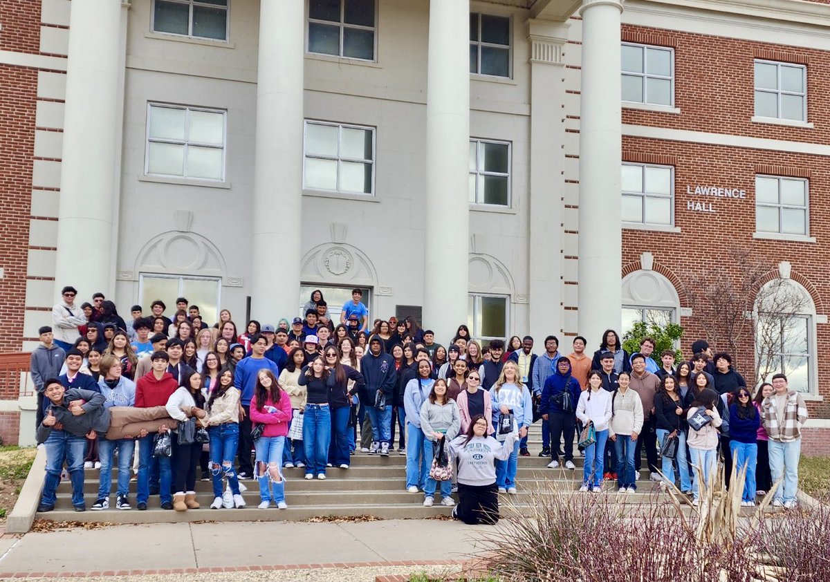 With OC college classes beginning tomorrow for the Spring 2 session, today was a great day for our 10th graders to visit Sul Ross State University in Alpine, TX @Sul_Ross They had a great college visit! @OCA_AVID @ECISD_AVID4ALL #ClassOf2026