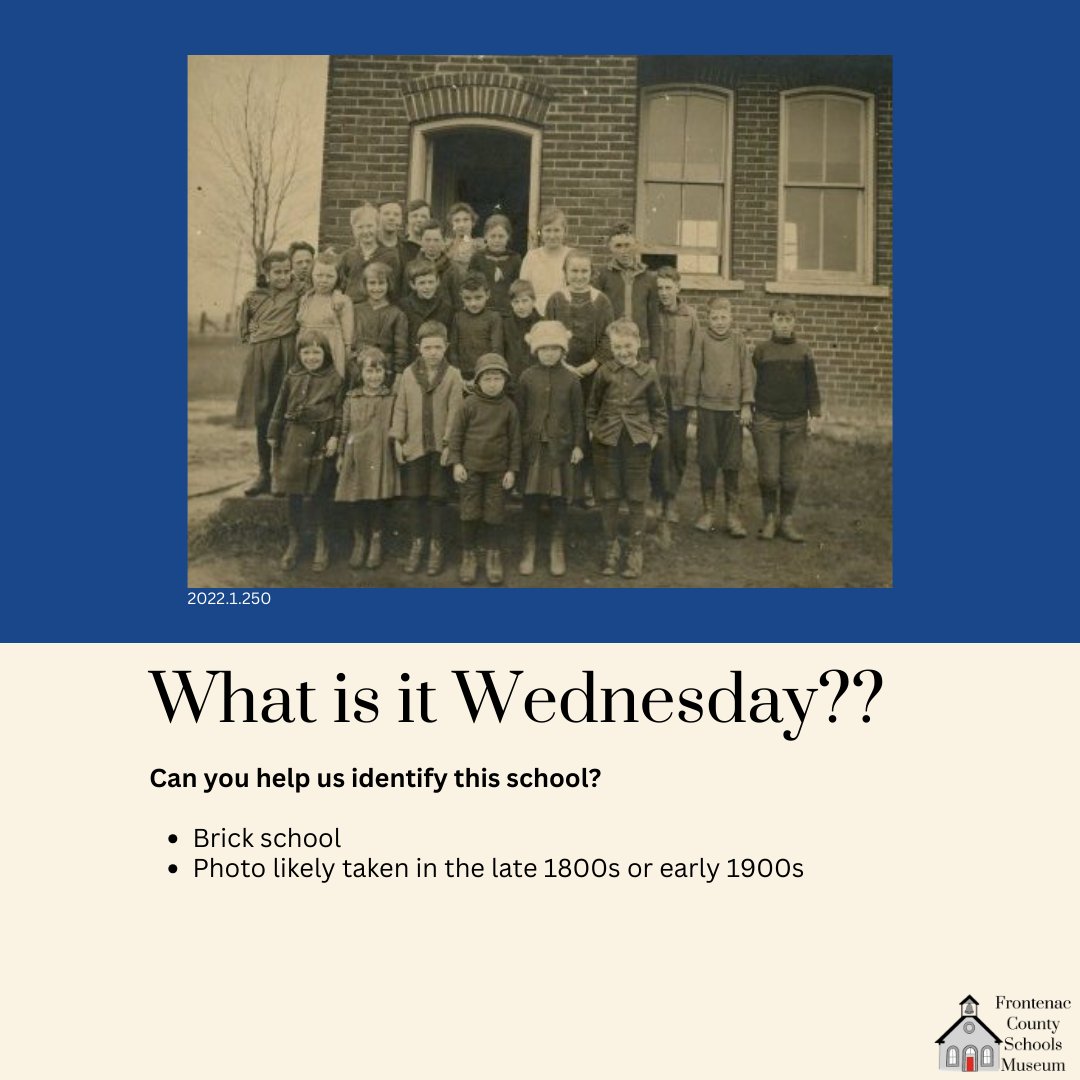 What is it Wednesday?
 We are asking for your help to identify some of these photos. 
#kingstonmuseums #ygkmuseums #ontariomuseums #kingstonontario #visitkingston #exploreon #discoveron #oneroomschool #whatisitwednesday #kingston #yourstodiscover #ontario #fcsm