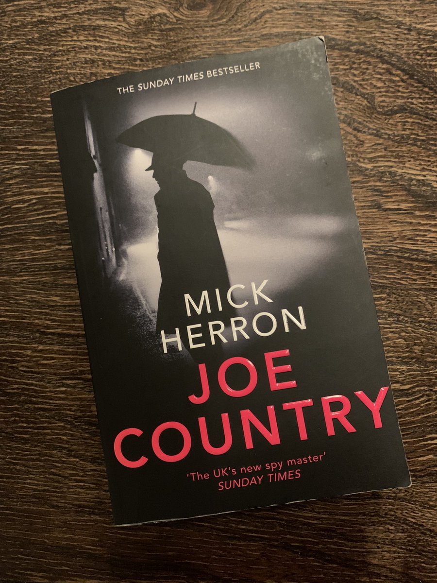 sophieglorita's tweet photo. Just had a brilliant trip to Joe Country, thanks to spymaster Mick Herron - dark, thrilling, funny, with much bloodshed and a pissed off Jackson Lamb (more so), and did someone say CLIFFHANGER ENDING?! 😱🕵️‍♀️ #JoeCountry https://t.co/pZw0mu6yGZ