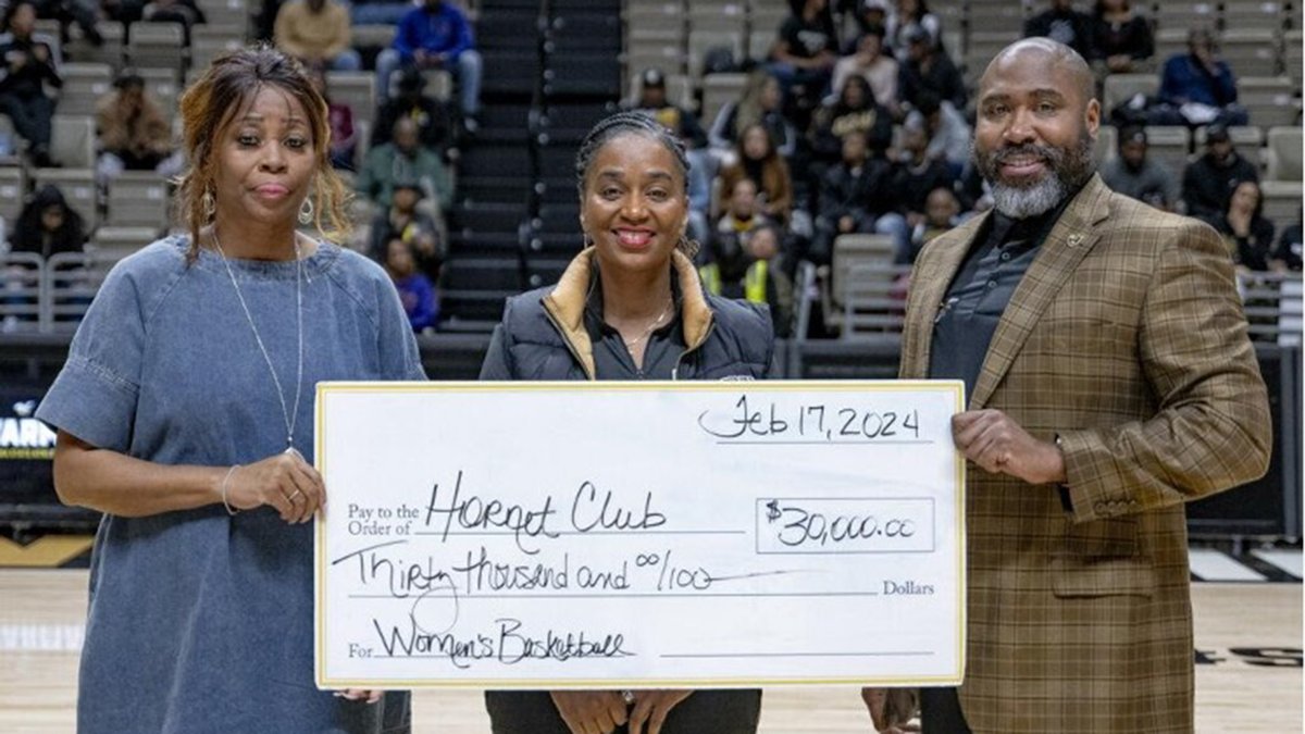 Alabama State Athletics Thanks You! Monique Holland makes the largest gift ever to Alabama State Women's Basketball. Read Monique's great story! 📰 bit.ly/49VQ6Y9 #SWARMAS1