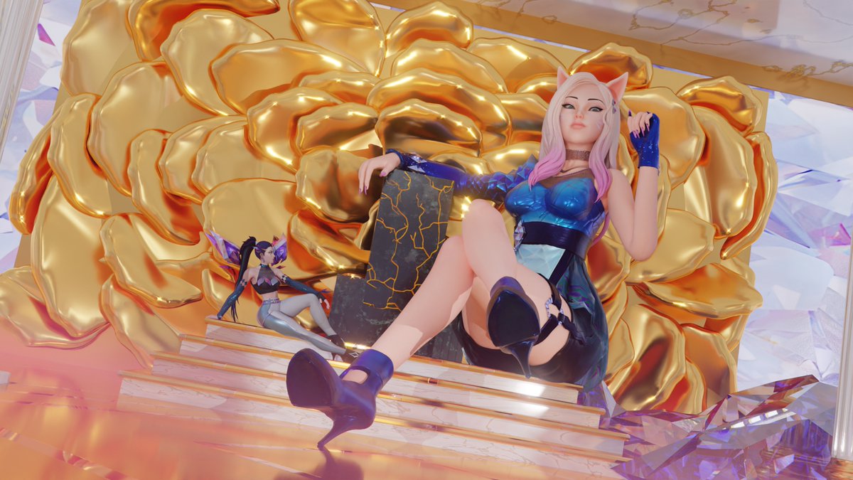 I don't remember Ahri being that big in the music video 👀

#giantess #SizeTwitter