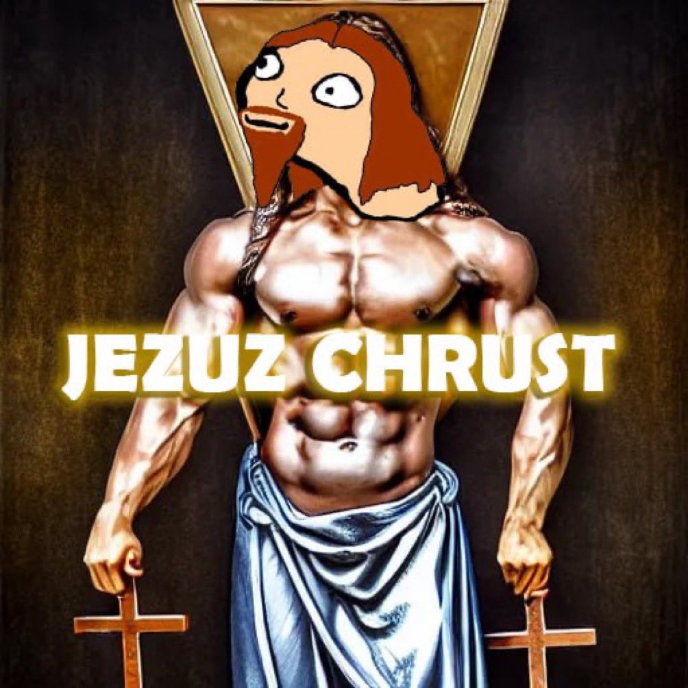 augusteaugure's tweet photo. @Thorshammergems Thou shall not fade $JEZUZ
Praiz da Lawd. Flipping $JESUS SOON @1goonrich https://t.co/Dw5M7N02sq