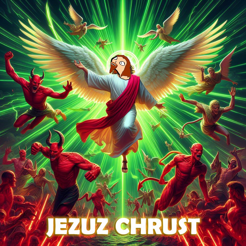 augusteaugure's tweet photo. @Cobratate Praiz da Lawd $JEZUZ 
BASED be His name @jezuzchrustsol @1goonrich https://t.co/RTtmUikai5