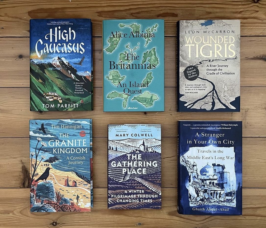 The 6 incredible books shortlisted for the Edward Stanford Travel Book of the Year📚 A huge shout out to these amazing authors! 📣 @parfitt_tom #AliceAlbinia @leonmccarron @Tim_Hannigan @curlewcalls @GhaithAbdulahad Find out the winner on Wed🤗 #ESTWA2024 @StanfordsTravel 🏆🌏