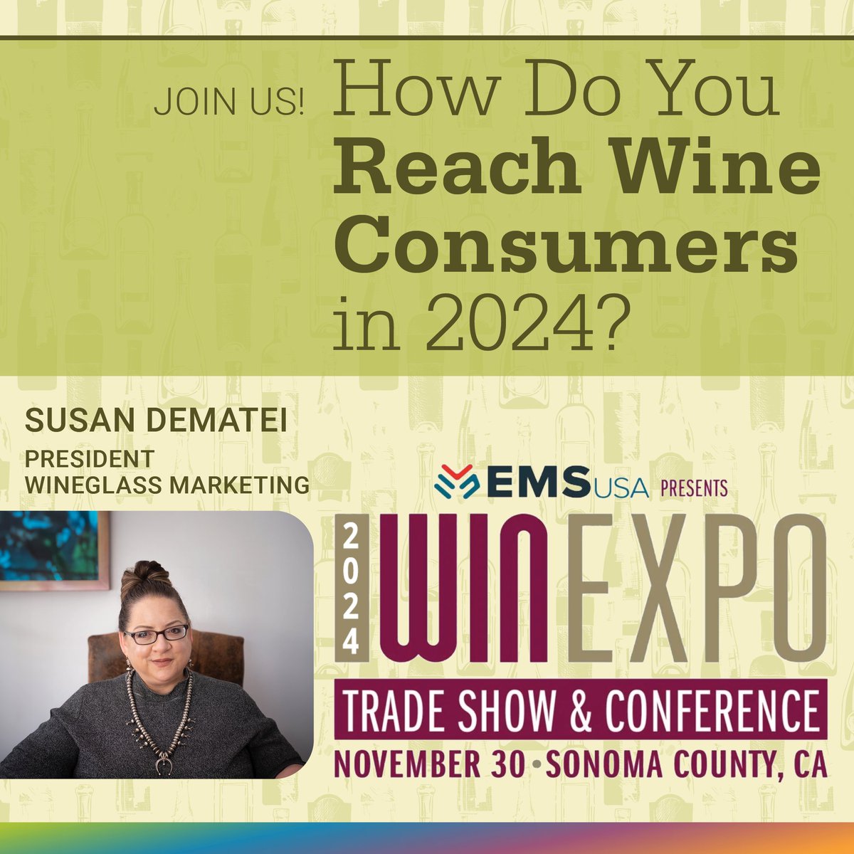 Join us at WiVi Central Coast. Our fearless leader, Susan, is taking the stage so get ready for some serious wisdom, with a dash of trademark snark and quirky charm. Let's toast to an event of wine, wisdom, and whimsy! Register here: bit.ly/3wOLBzW