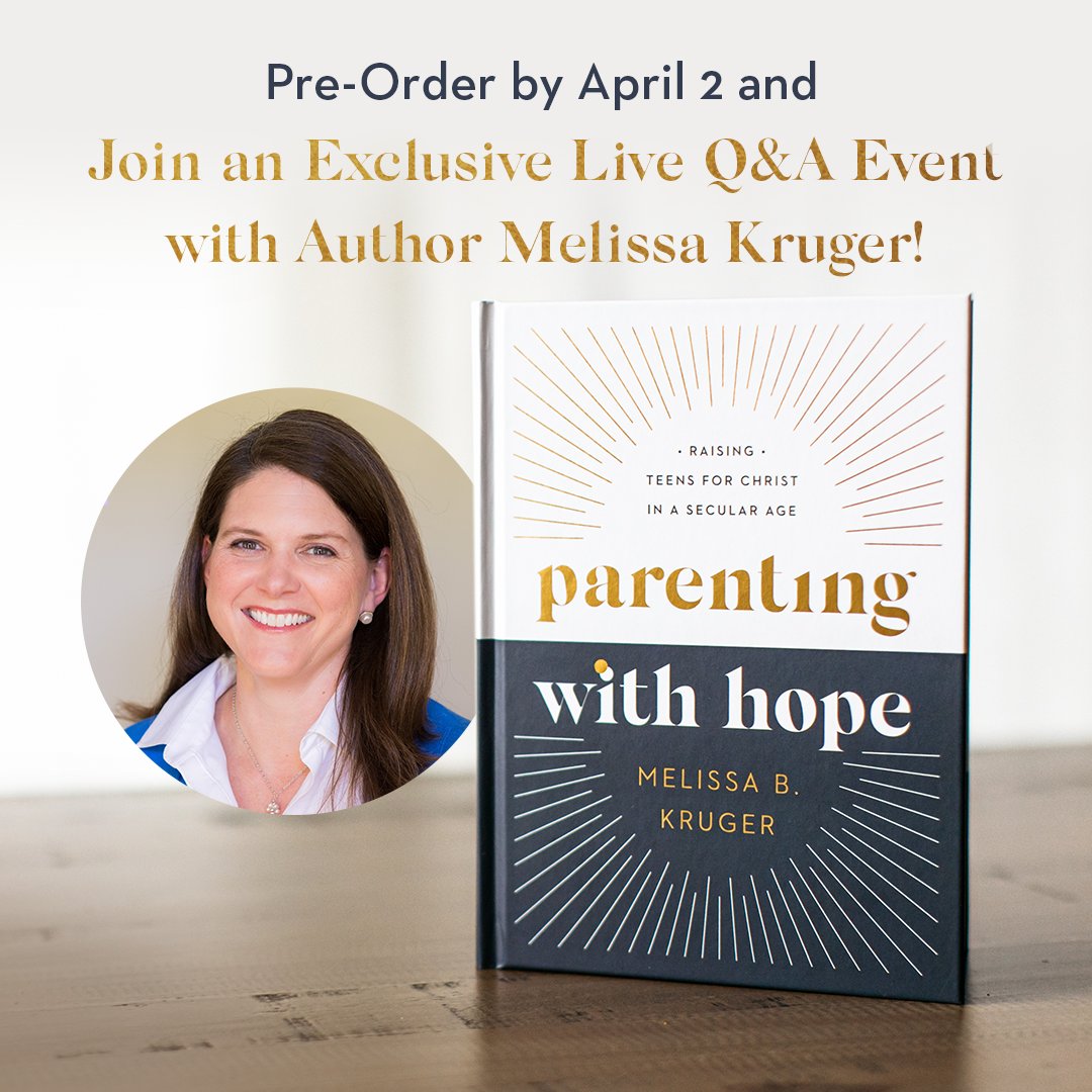 You're invited to an exclusive parenting webinar and Q&A with author @melissabkruger. 🎉 To join, simply pre-order a copy of Parenting with Hope by April 2 and claim your free bonus. Visit hubs.ly/Q02pQ6sG0 for more details.