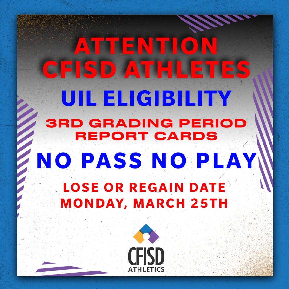 CFISDAthletics (@cfisdathletics) on Twitter photo 