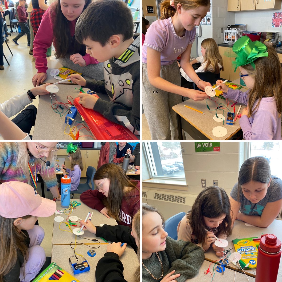 We had so much fun today showing our little buddies how to build circuits! We even turned it into a little art experiment 💡 <a href="/AdmiralsAcad_NL/">Admiral’s Academy Navigators 🏳️‍🌈</a> @