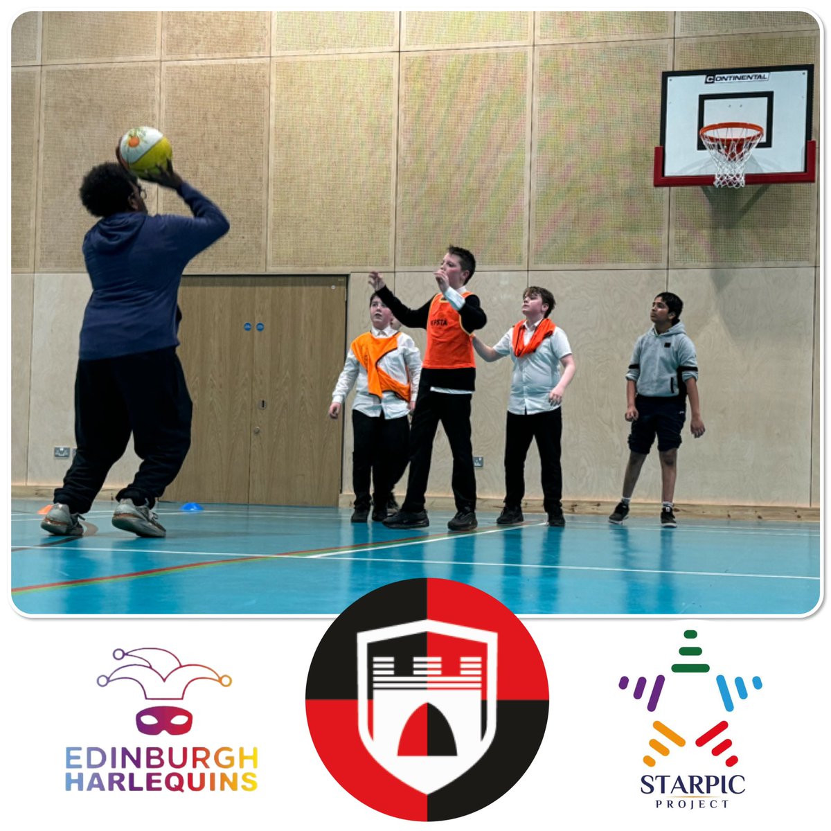 We delivered 🏀 at a local high school, well done to everyone that attended.
In connection with @EHQuins @castlebraepe 
____________________________
#basketball #community #starpicproject #youthwork #cashback