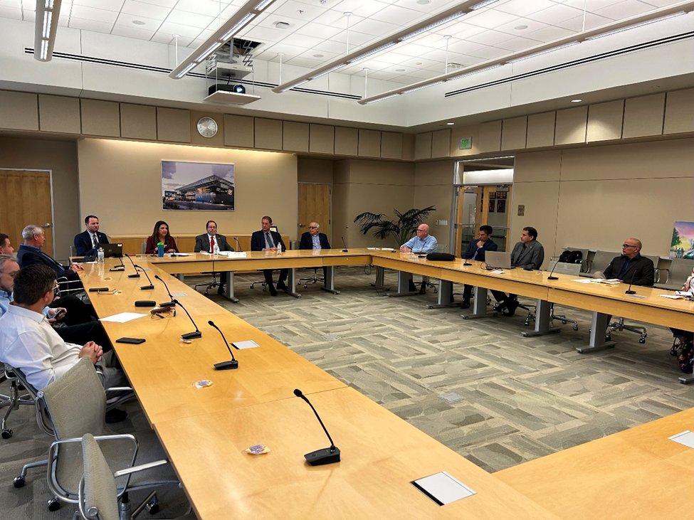 gr8tersachamber's tweet photo. The #GreaterSAChamber Aerospace Committee continues to reimagine what #aerospaceeducation can be. The Committee is taking concrete steps to build an #aerospace talent pipeline providing a trained and skilled workforce for decades to come. #KeyIndustries #Committee https://t.co/j9KOntfClb