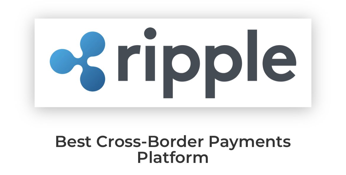 WOW! 💥

Ripple is the winner of the 2024 FinTech Breakthrough Award for Best Cross-Border Payments Platform and Best DeFi Infrastructure Platform! 🏆 

#XRP THE GOAT OF CROSS-BORDER PAYMENTS! 💵💱💴

fintechbreakthrough.com/2024-winners/