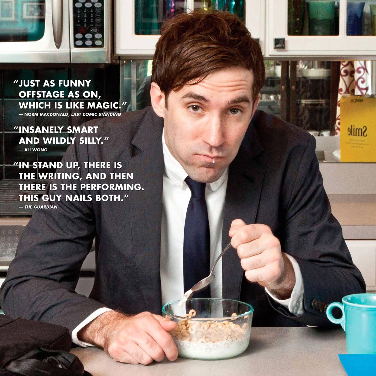 Who doesn’t need to laugh?!! Come see @michaelpalascak Thurs at 9pm! Thecuttingroomnyc.com