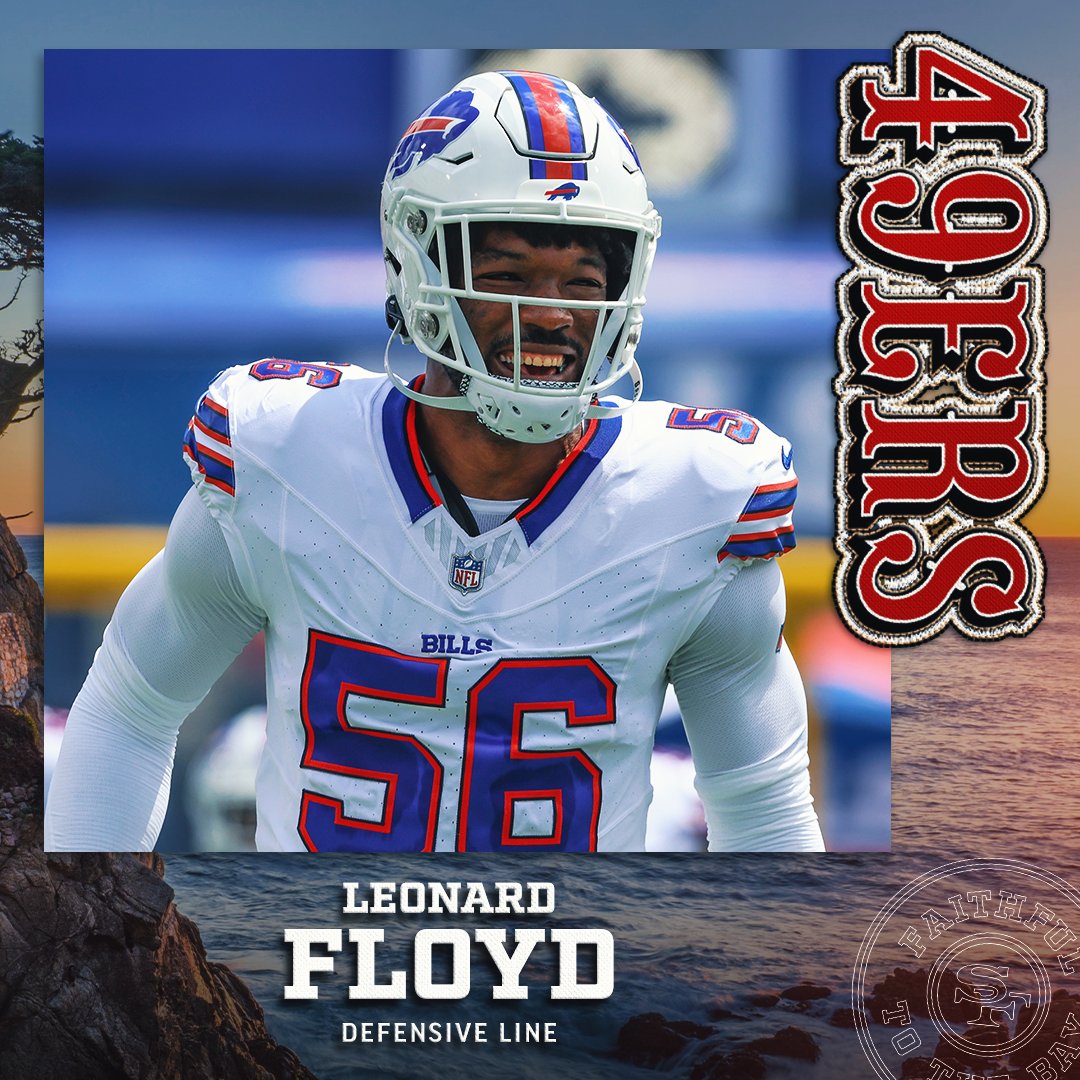 49ers's tweet photo. Faithful, join us in welcoming the new guys to The Bay! #FTTB