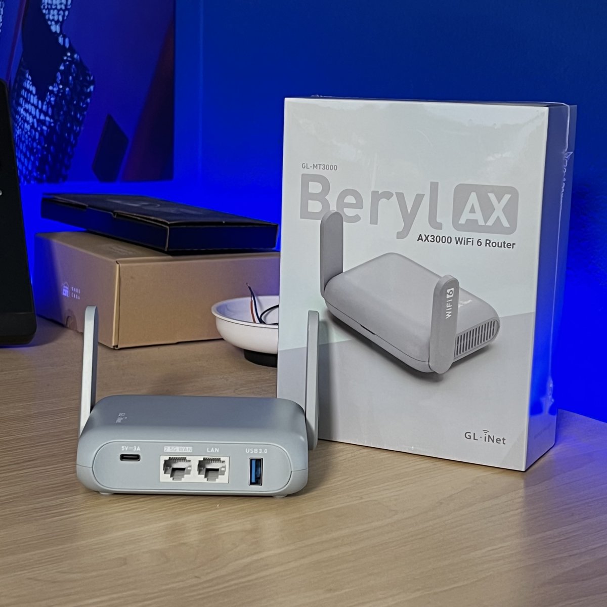 GIVEAWAY TIME! Looks like my social pressure campaign on <a href="/GLiNetWiFi/">GL.iNet</a> worked - they sent me a Beryl AX Travel Router to give away to one of my followers - let's do it!  

Rules: 
1. Must follow me here on Twitter 
2. Must retweet THIS tweet (contests only work with retweets, not