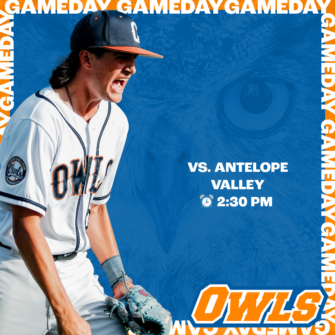 ⚾️ It's about time for Citrus Baseball to close out the @wscsports series with AVC! 🦉 #citrUS