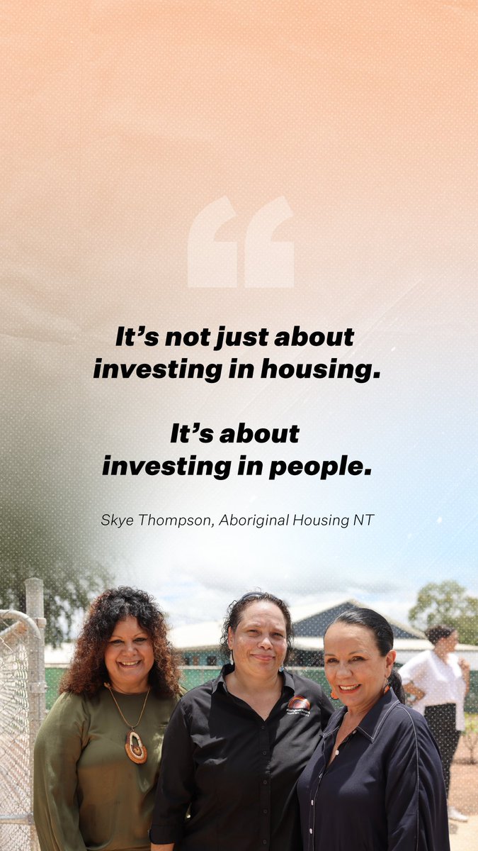 We know that overcrowded housing is a major barrier to closing the gap. So we’re making an historic investment in remote housing with the goal of halving overcrowding. It'll create jobs and support Aboriginal businesses too. We’re making a difference in remote communities.