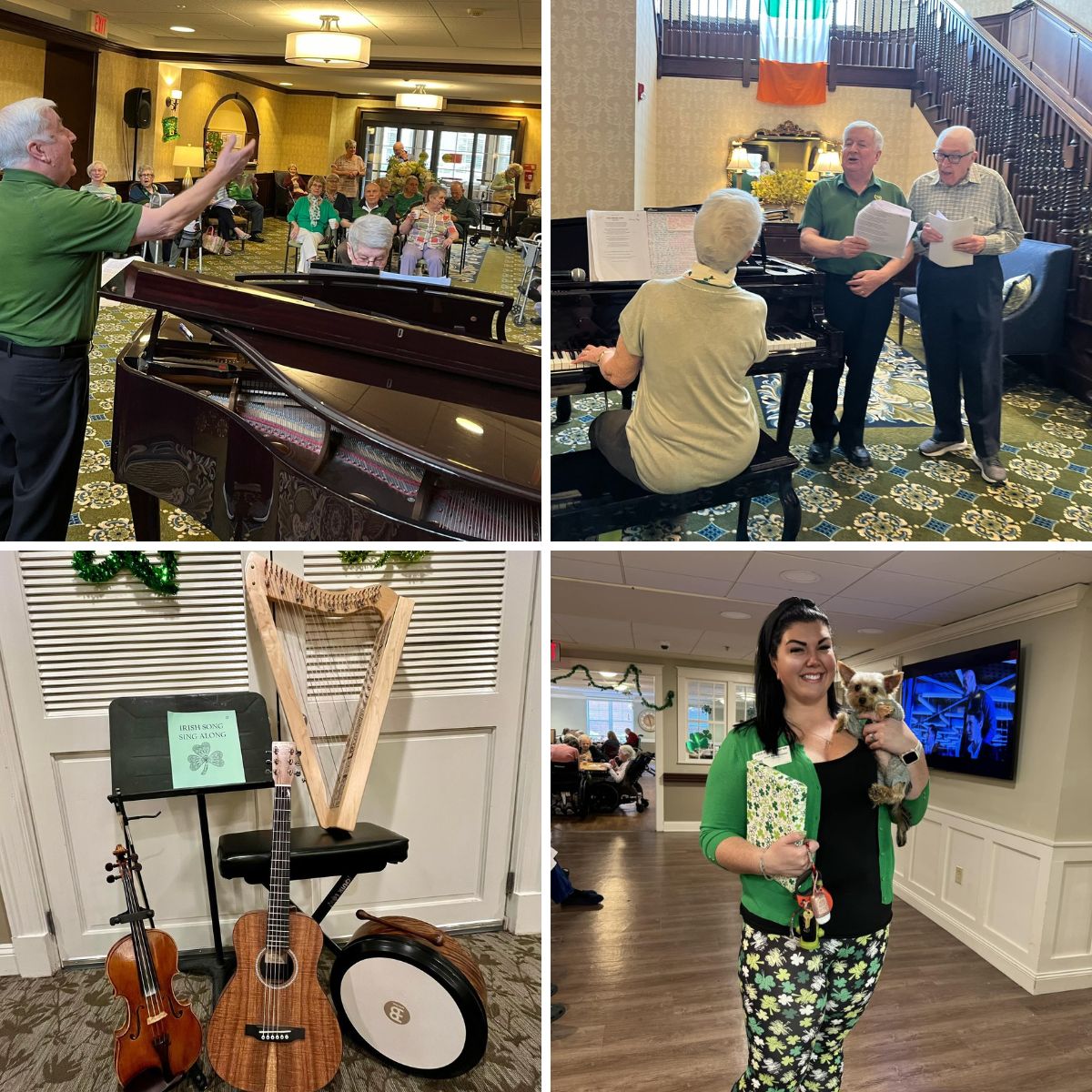 St. Patrick's Day celebrations at The Manor at York Town and Paul's Run!