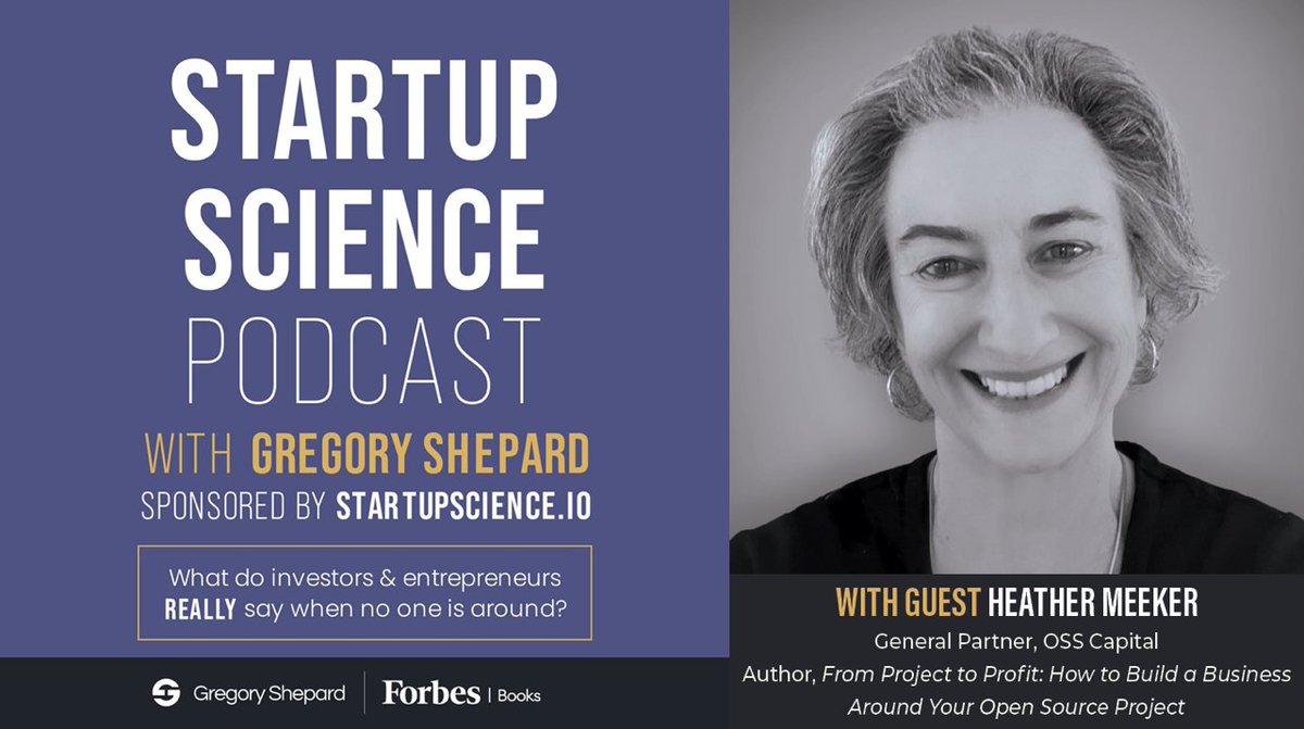 startupscience_'s tweet image. Part two of Greg Shepard's chat with Heather Meeker is now live! Heather provides invaluable insights for investors evaluating commercial open-source startups.

hubs.la/Q02pT3n40