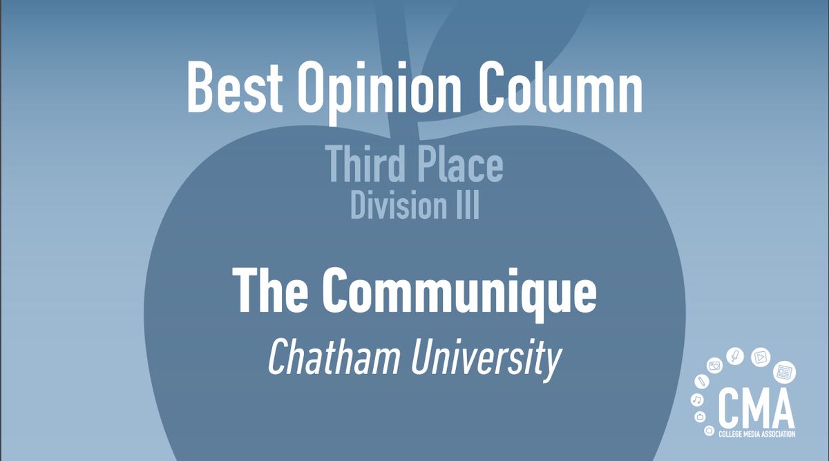 i don’t post about the communique enough

i am wrapping up my time as editor-in-chief and am just so beyond proud of our group and the strides we have made

that being said, we submitted some of our work to the @collegemedia and…

WE ARE AN AWARD WINNING MEDIA OUTLET NOW