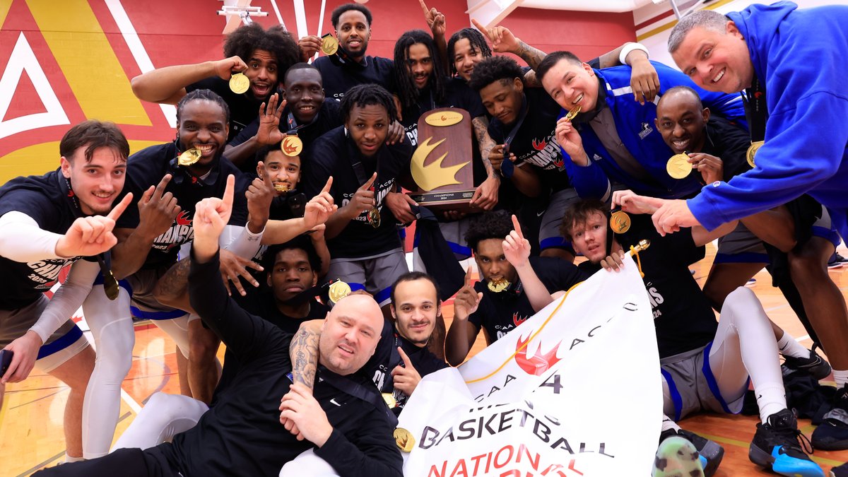 Men's Basketball Huskies ascend to top of CCAA; win historic first national gold medal for Keyano College

RECAP 📰 | gohuskies.ca/general/2023-2…

#PrideInThePack | #ymm
