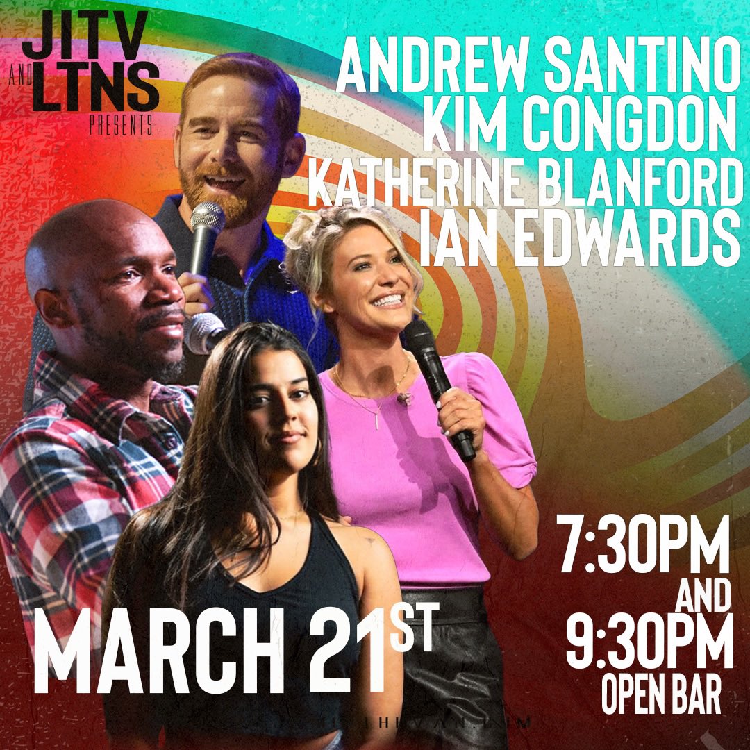 Jam in the Van is picking up where we left off with another stellar Open Bar comedy lineup coming your way on Thursday! Make sure to grab tickets at the link here: jaminthevan.com/show/jitv-ltns… they won’t last long! #jaminthevan #longtimenosee #openbar #standupcomedy #comedyshow