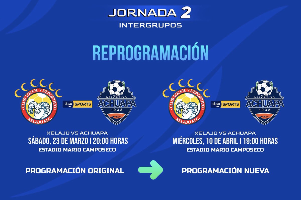 ‼️REPROGRAMACIÓN‼️