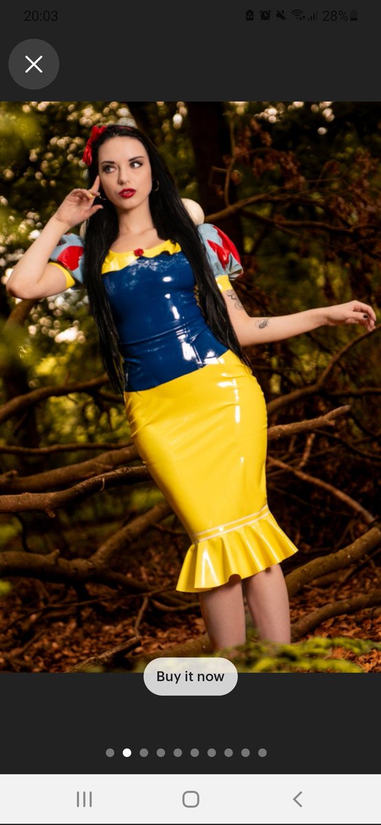 PinKBree36F's tweet image. Which latex girl should I choose for a fancy dress party? 
1,Alice? 2,Rebecca? 3,Snow White? 4, Peaches ( Mario bro)?