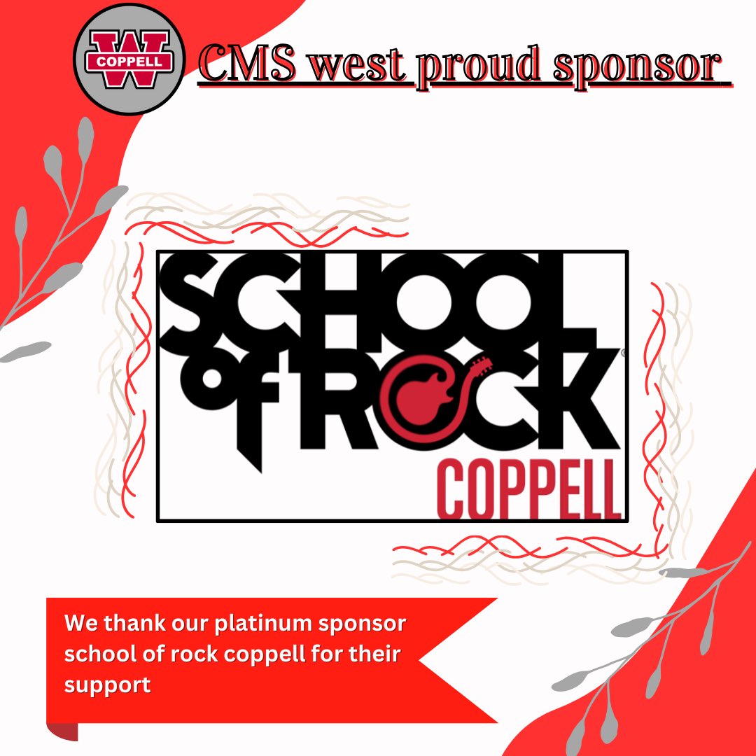 #schoolofrockcoppell #cmswest #cmswpto