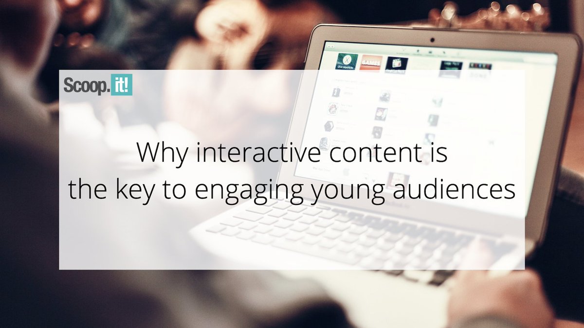Why Interactive Content is The Key to Engaging Young Audiences #interactivecontent #youngaudience #engagement #contentmarketing hubs.ly/Q02pLbvj0