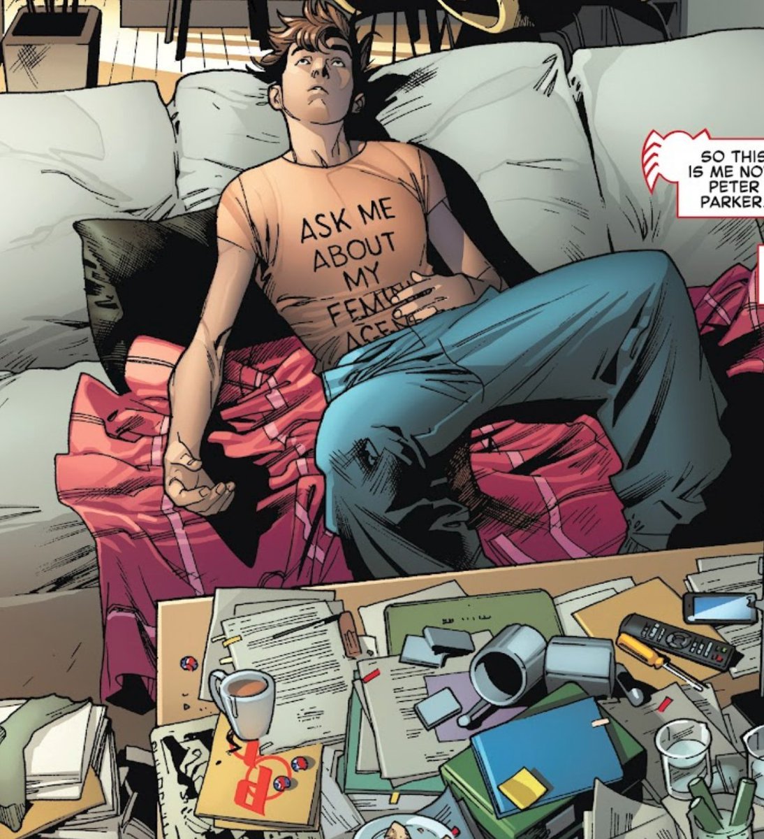 #PeterParker will always be, lifes loveable loser