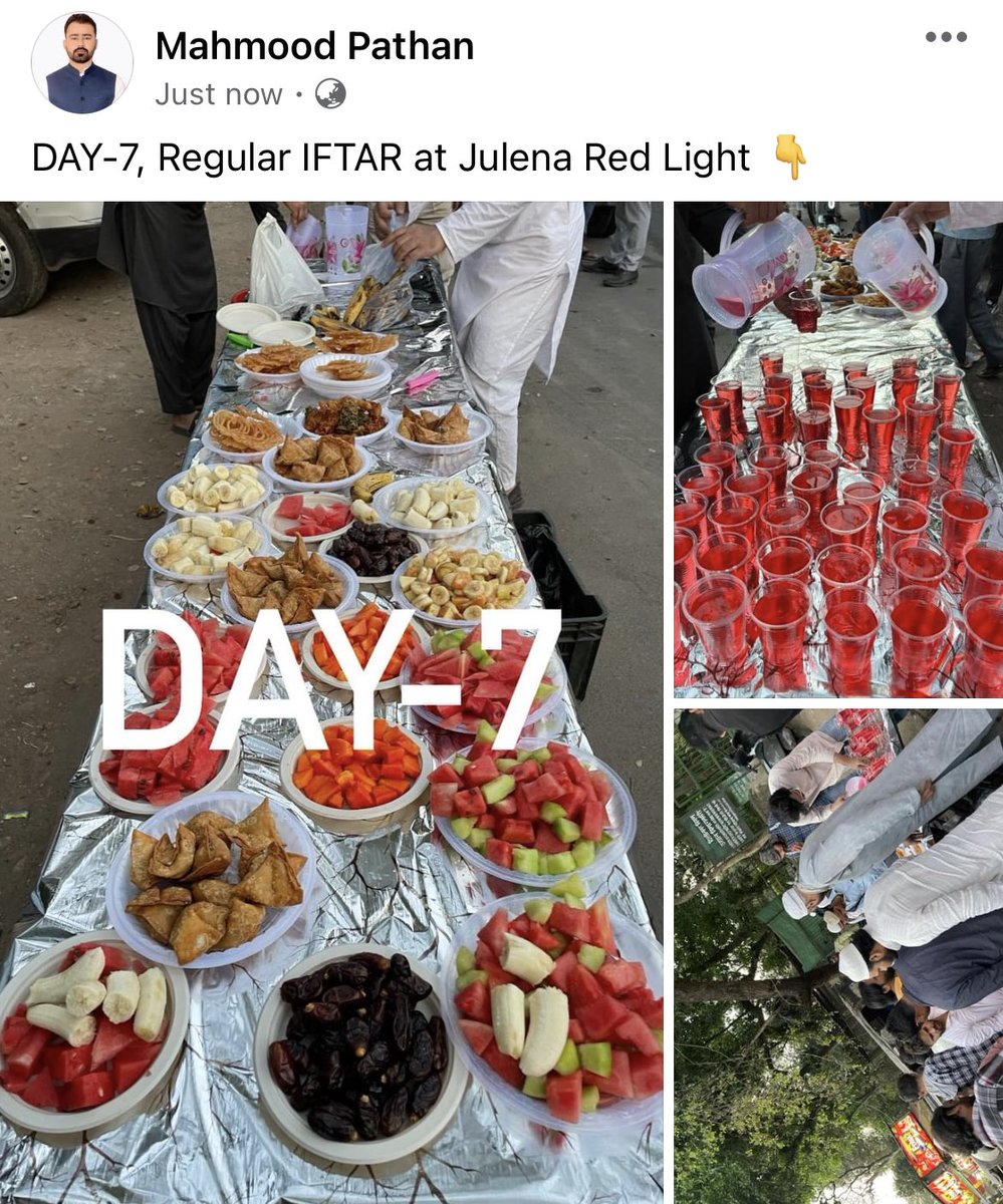 Day-7, Regular IFTAR at Julena Red Light