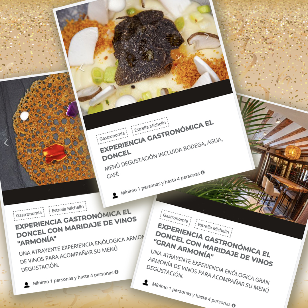 eldoncel_'s tweet photo. ¡El regalo perfecto se mide en emociones!
Regala una experiencia gastronómica única el Día del Padre.
👉 https://t.co/si1TTdTI1K
#regala #regalo #regalaemociones #eldoncel #gastronomia #restaurante #ExperienciaCulinaria #estrellamichelin⭐️ #guiarepsol☀️☀️ https://t.co/qKyUXAtUDr
