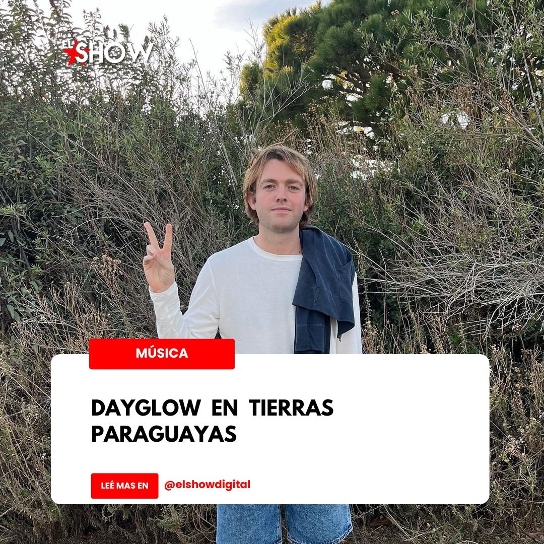 elshowdigital's tweet image. 📌La banda Dayglow ya está en Paraguay gracias al Asunciónico. Se preparan para un concierto emocionante que promete cautivar a los fans.
#elshow #dayglow #canicallyoutonightdayglow