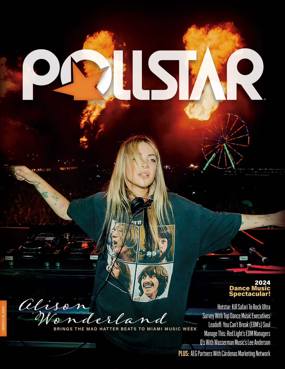 Another front cover for daddy 

Thank you <a href="/Pollstar/">Pollstar</a> 🙏🙏🙏
