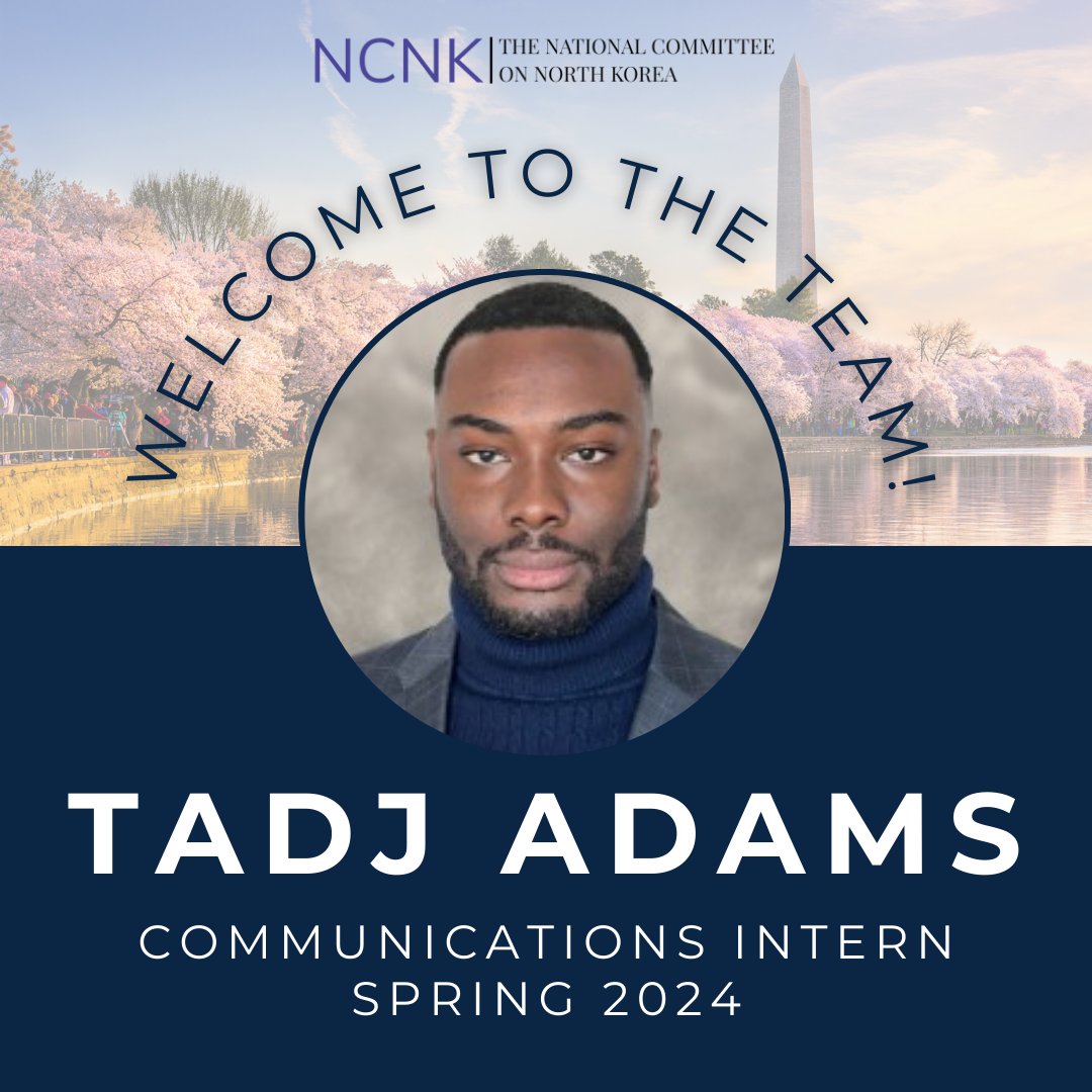 Please join NCNK in welcoming Tadj Adams, our Spring 2024 Communications Intern! Tadj is a senior student of political science and philosophy at Howard University and we look forward to working with him this semester.