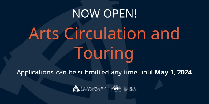 The Arts Circulation and Touring program supports organizations, collectives and individuals with arts circulation and touring activities within B.C. and outside the province. Applications accepted now until May 1, 2024. bcartscouncil.ca/program/arts-c…